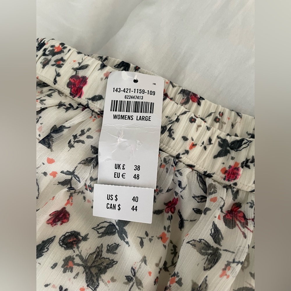 Floral print Abercrombie & Fitch size Large